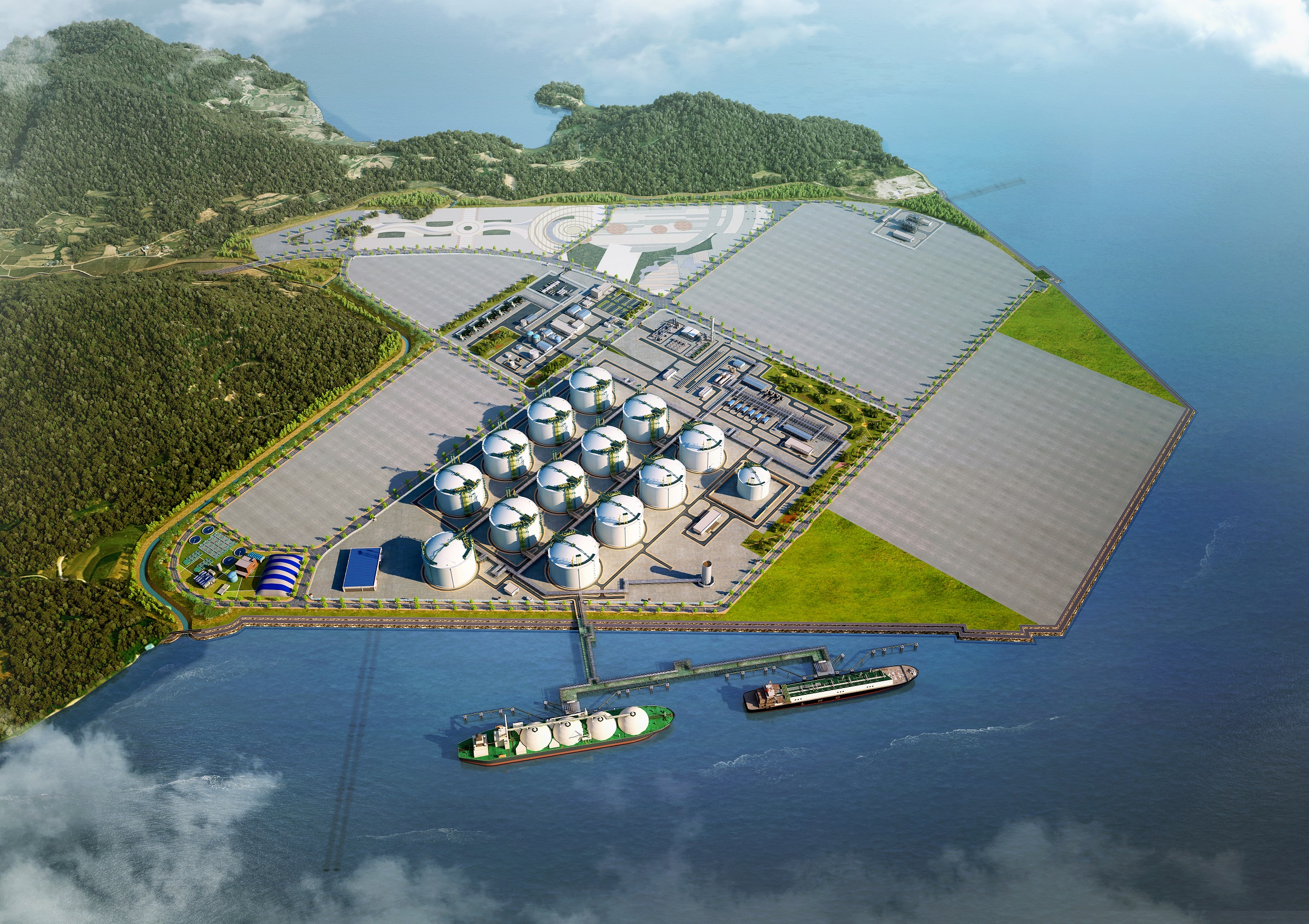 동북아 LNG Hub Terminal LNG저장탱크 상세설계 용역