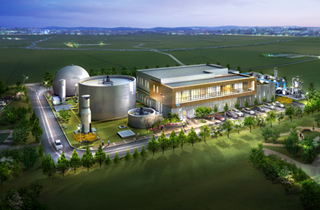 Organic waste resource energy production facility in Chungju  1